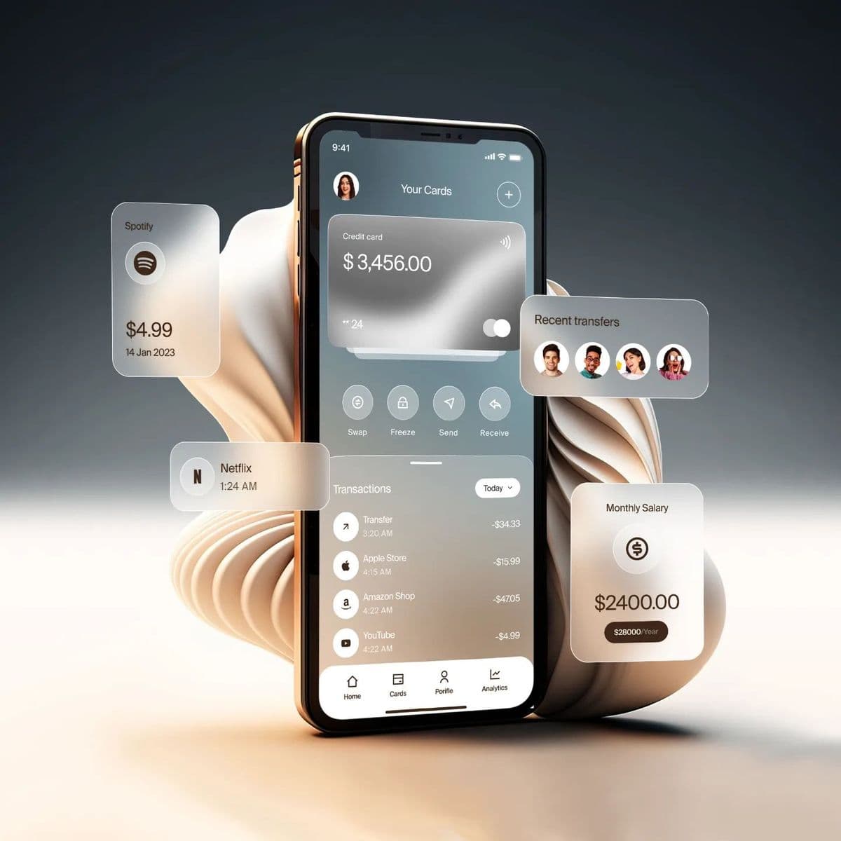 UX/UI Designing